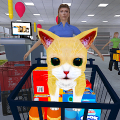 Cute Kitten Games: SuperMarket Mod APK icon