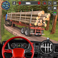 Log Transporter Truck Driving icon