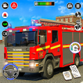 City Rescue Fire Truck Games icon