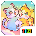 My Cat Town - Cute Kitty Games Mod APK icon