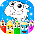 Coloring dinosaurs Mod APK icon