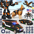 Ambulance Dog Robot Mech Wars Mod APK icon