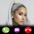 Ariana Grande Fake Video Call Mod APK icon