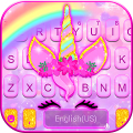 Rainbow Pink Unicorn Theme Mod APK icon