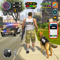 US Police Dog City Crime Chase icon