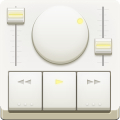 Retro White skin for Poweramp Mod APK icon