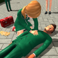First Aid Training Simulator Game For High School icon