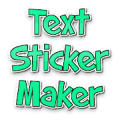 Text sticker maker for whatsapp - text stickers Mod APK icon