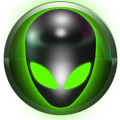 poweramp skin alien green Mod APK icon