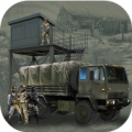 Off road Military Truck Checkpost icon