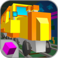 Cube Subway Train Simulator 3D Mod APK icon