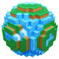 World of Cubes Survival Craft with Skins Export APK icon