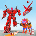 Lion Robot Transformation War: Bike Robot Games Mod APK icon