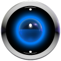 poweramp skin lightblue 3d Mod APK icon