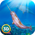 Narwhal Simulator 3D icon