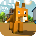Blocky Fox Simulator 3D Mod APK icon