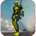 Rope Man VS Superhero Robot Mod APK icon