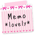 Memo Widget *lovely* Mod APK icon