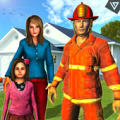 Virtual Firefighter: Family Rescue Hero Mod APK icon