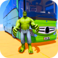 Superhero Big Bus Simulator: Stunts Drive Mod APK icon