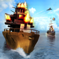 Secret Stealth Warship Combat Mod APK icon