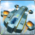 Tourist Futuristic Flying Car Mod APK icon