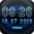 Atlas DIGITAL CLOCK WIDGET icon