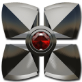 Next Launcher theme Red Diamon Mod APK icon