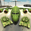 US Army Transport Game - Army Cargo Plane & Tanks icon