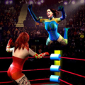 Woman Wrestling Mania Revolution Fighting Mod APK icon