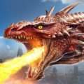 Fire Dragon City Simulator Mod APK icon