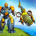 Shark Robot Transforming War Attack Mod APK icon