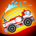 Fire Fighters Racing: Fireman Drives Fire Truck Mod APK icon