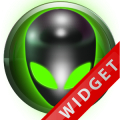 Poweramp Widget Green Alien Mod APK icon