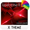 Laser R Line (X Theme ) Mod APK icon